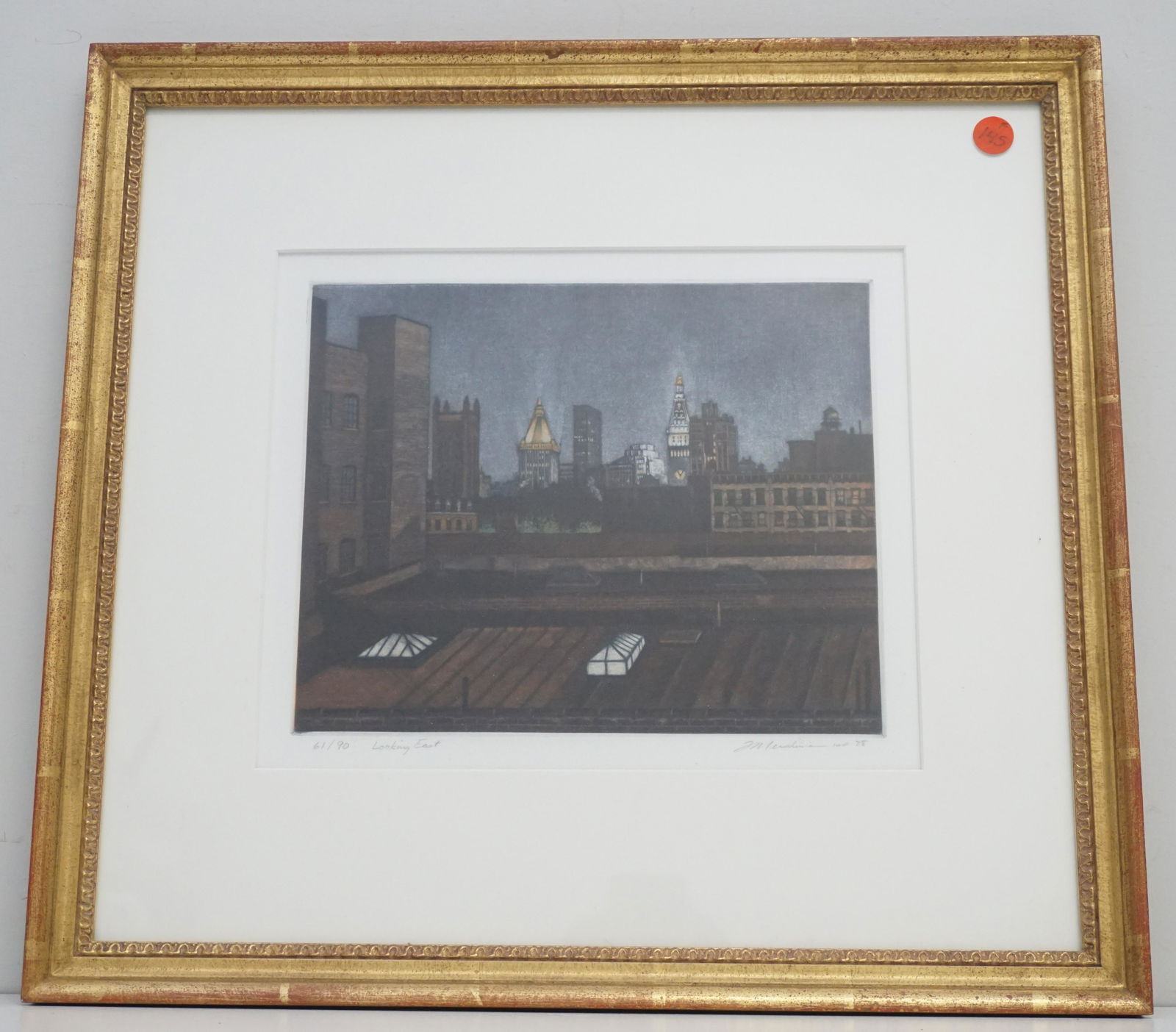 FREDERICK MERSHIMER MEZZOTINT NYC (1 of 5)