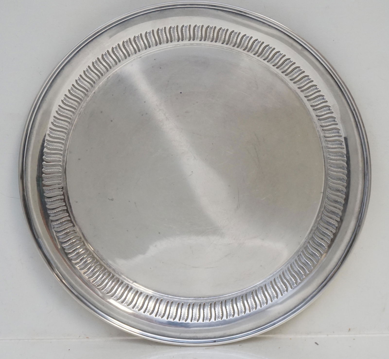 A.G. SCHULTZ STERLING TRAY (1 of 3)