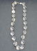 ART DECO ROCK CRYSTAL STERLING NECKLACE - 3