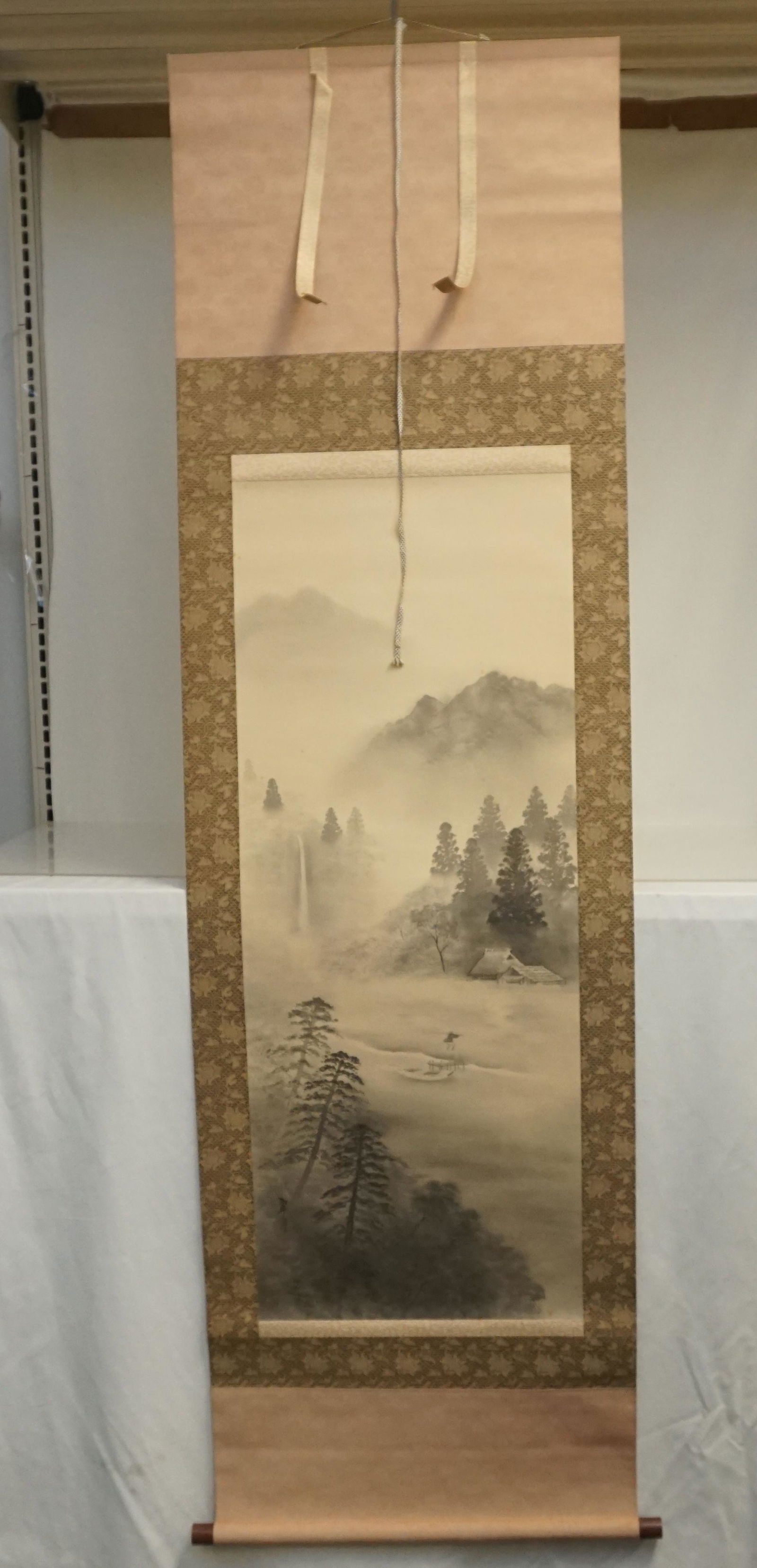 CHINESE HAND PAINTED CRANES SCROLL (1 of 14)