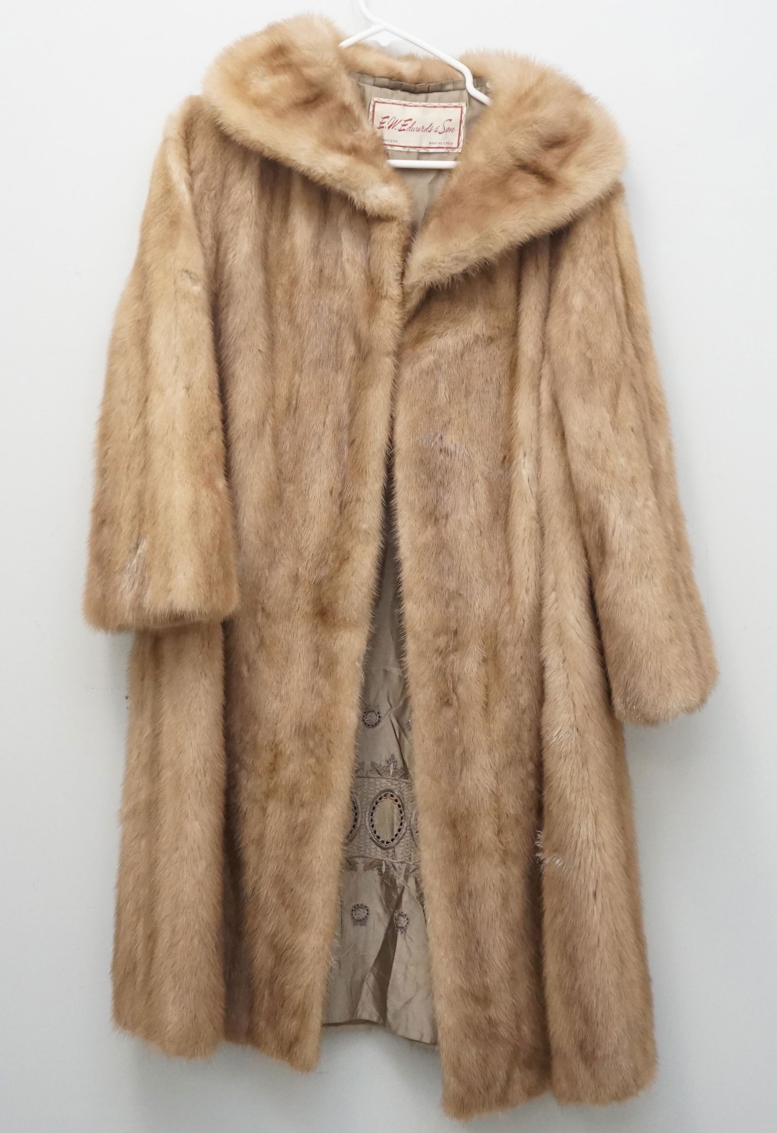 PASTEL MINK 7/8 LENGTH COAT (1 of 7)