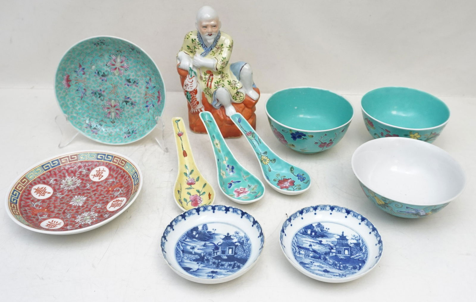 11 pc CHINESE EXPORT PORCELAIN (1 of 13)