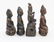 4 MINIATURE THAI BRONZE STATUE / AMULETS - 4
