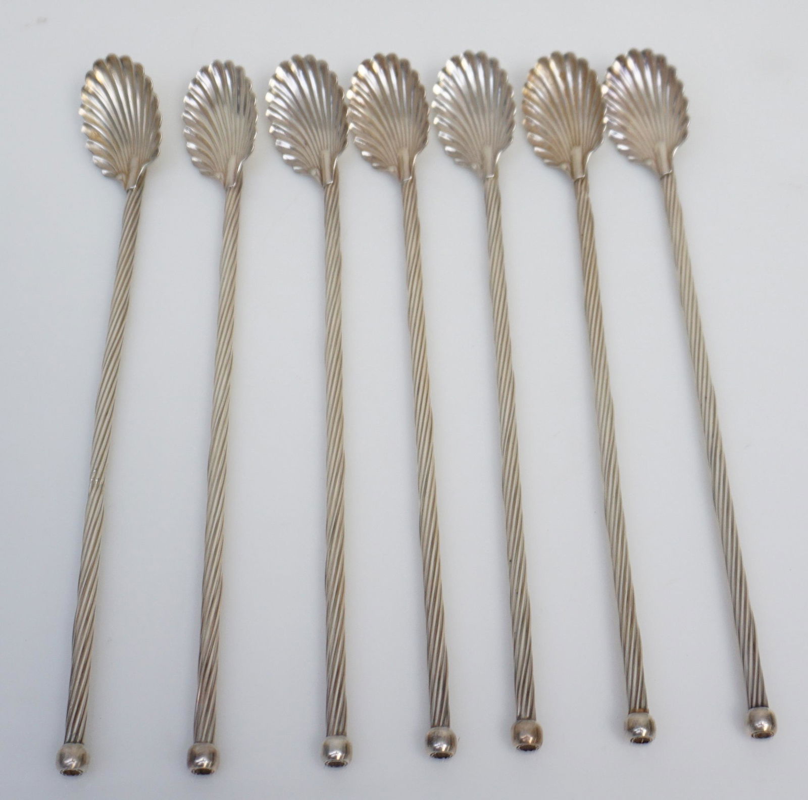 7 STERLING MINT JULEP SPOONS (1 of 6)