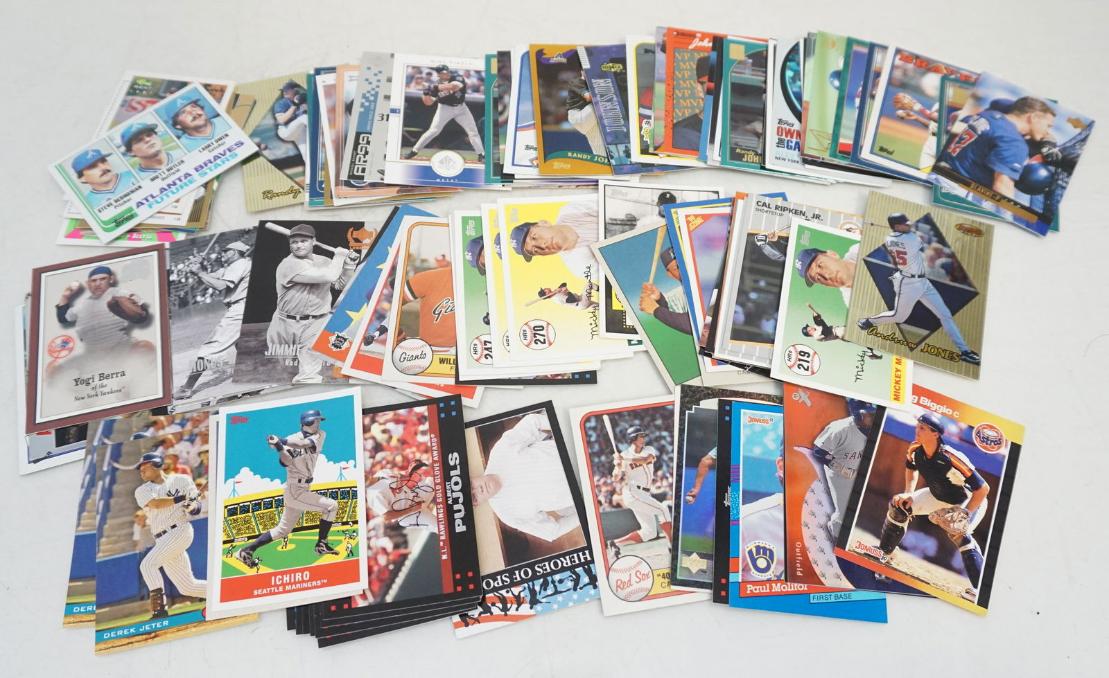 100 VINTAGE BASEBALL CARDS (1 of 7)