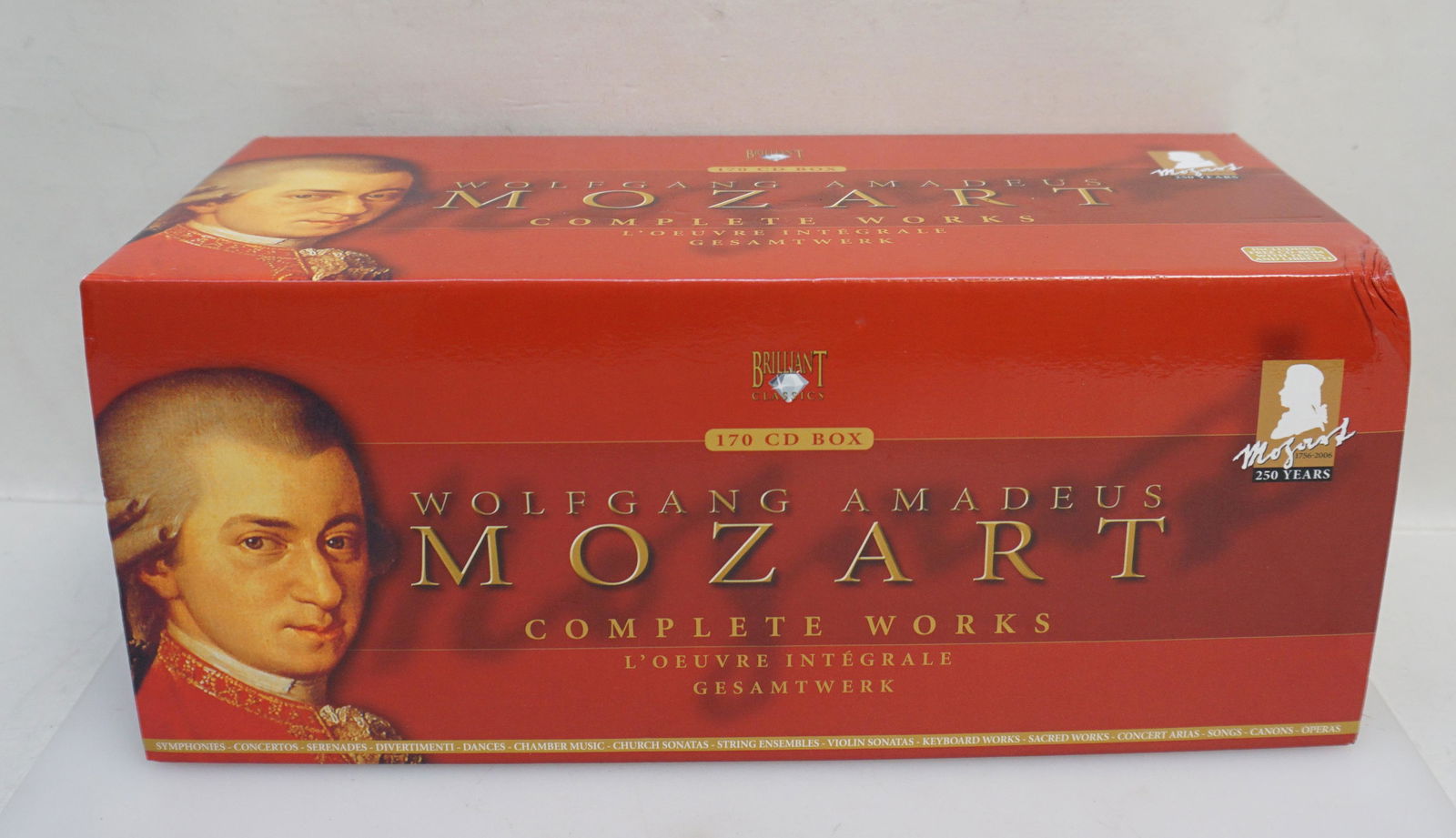 MOZART COMPLETE WORKS 170 CDS (1 of 5)