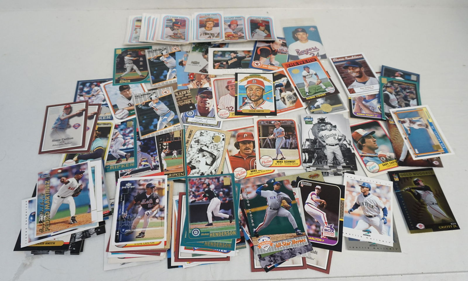 100 VINTAGE BASEBALL CARDS (1 of 10)