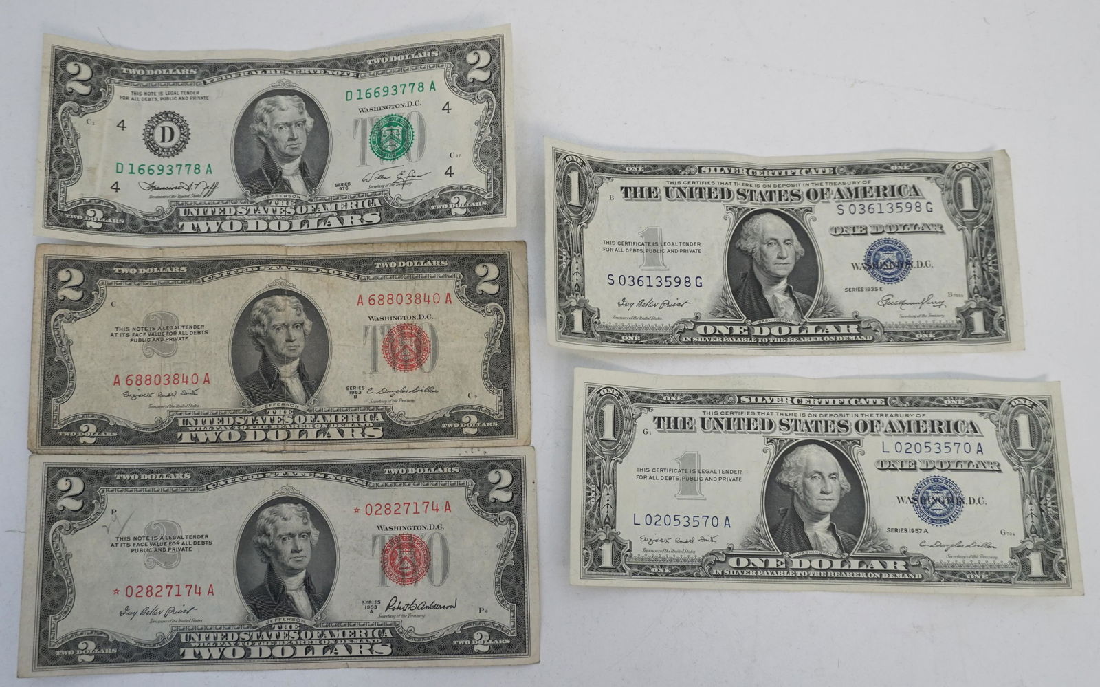 PAPER MONEY SILVER CERTIFICATES (1 of 2)