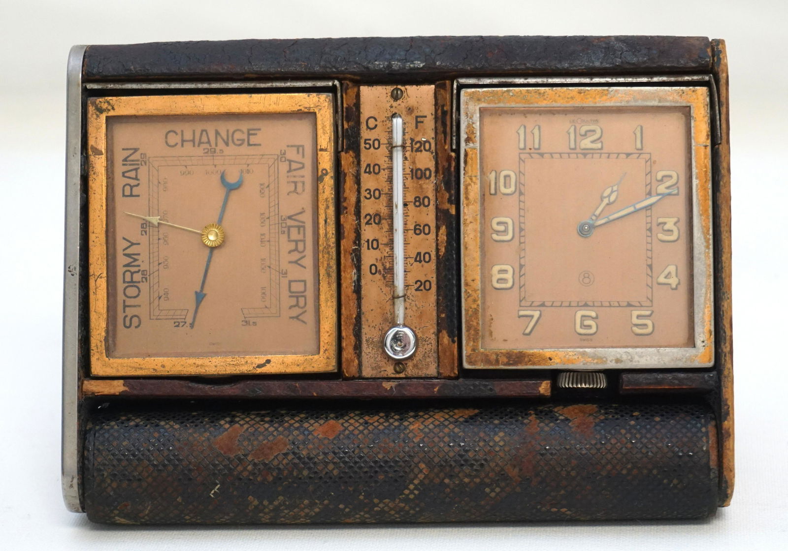 JAEGER LECOULTRE 1940s TRAVEL CLOCK BAROMETER May 31, 2020