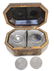 ANTIQUE CHINESE EXPORT TEA CADDY - 9
