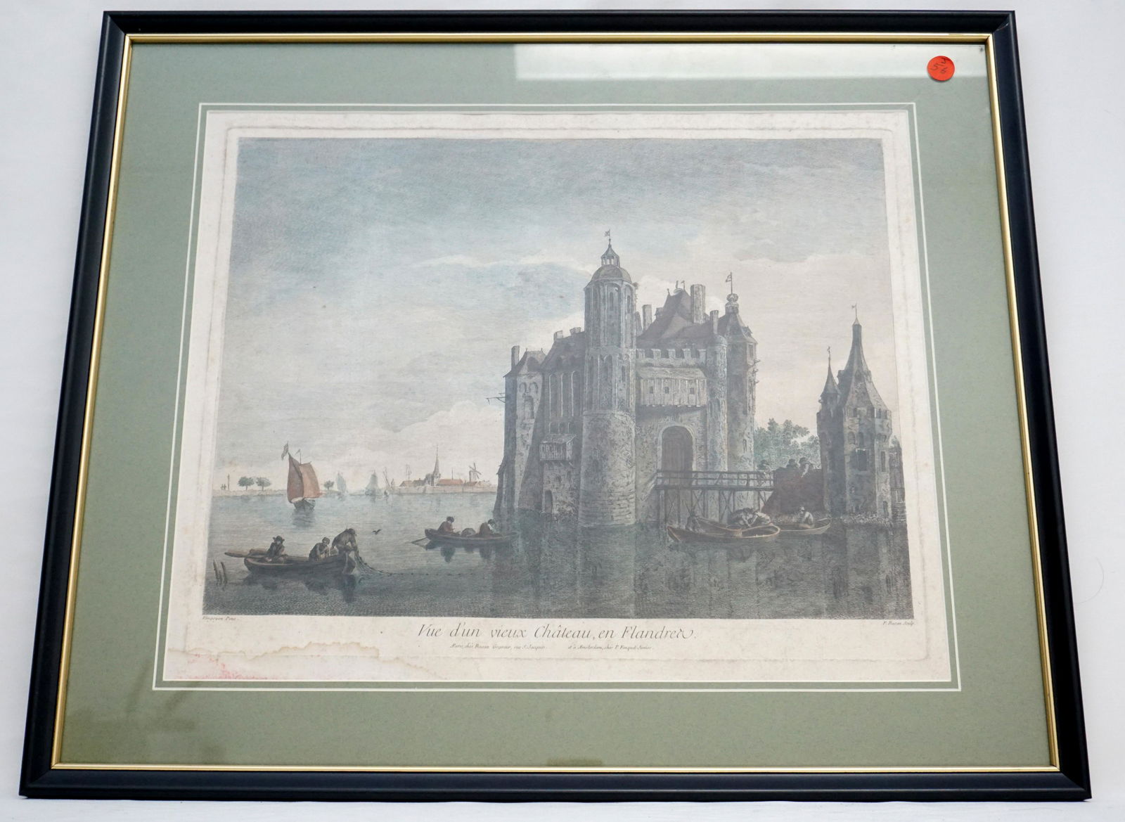 19TH C AQUATINT ENGRAVING (1 of 7)