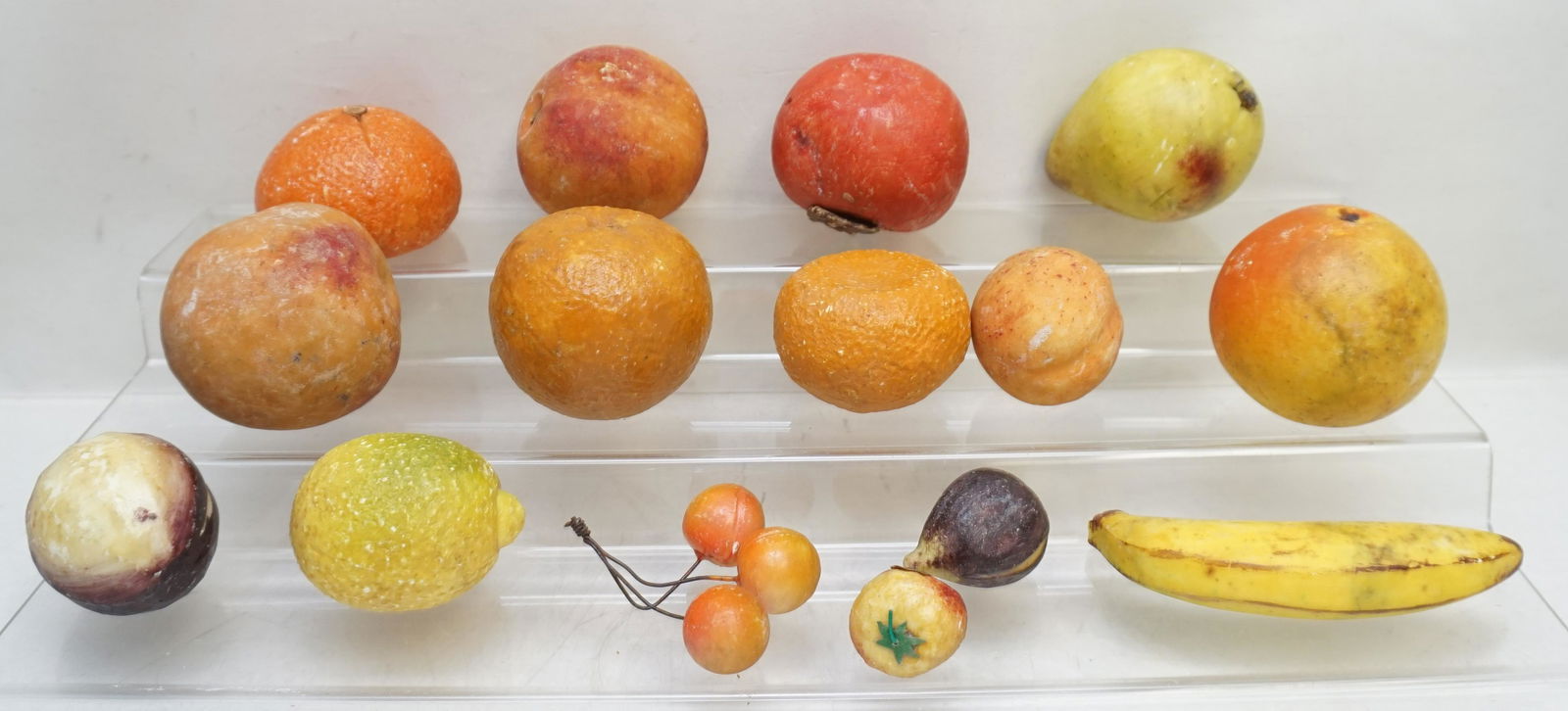 15 pc VINTAGE ITALIAN ALABASTER FRUIT (1 of 3)