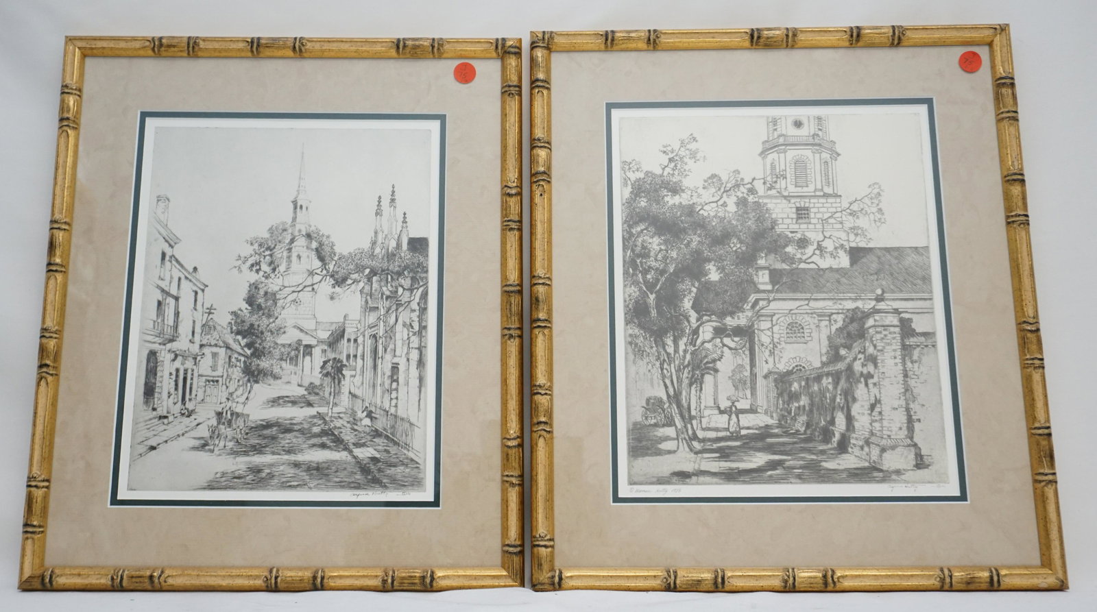 2 ALFRED HUTTY (1877-1954) PRINTS (1 of 8)