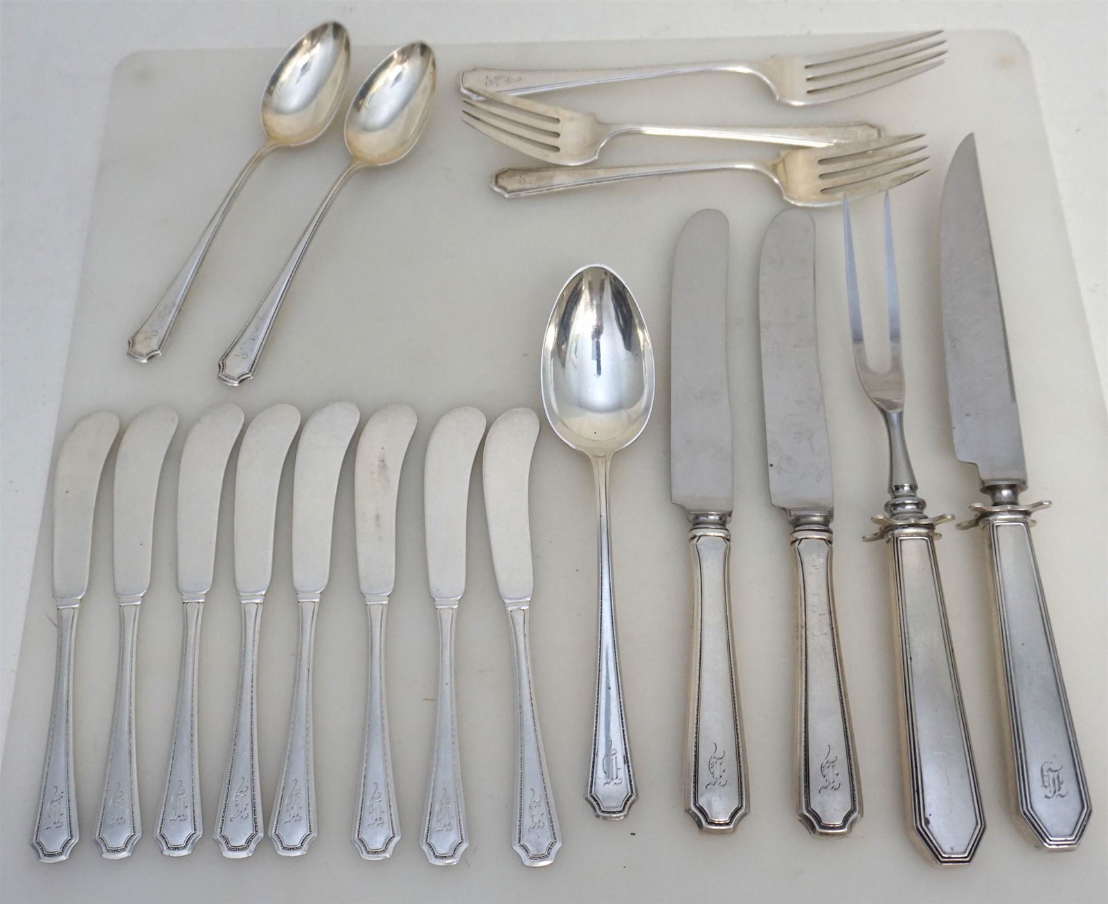 18 PC STERLING LADY CONSTANCE 1922 (1 of 8)