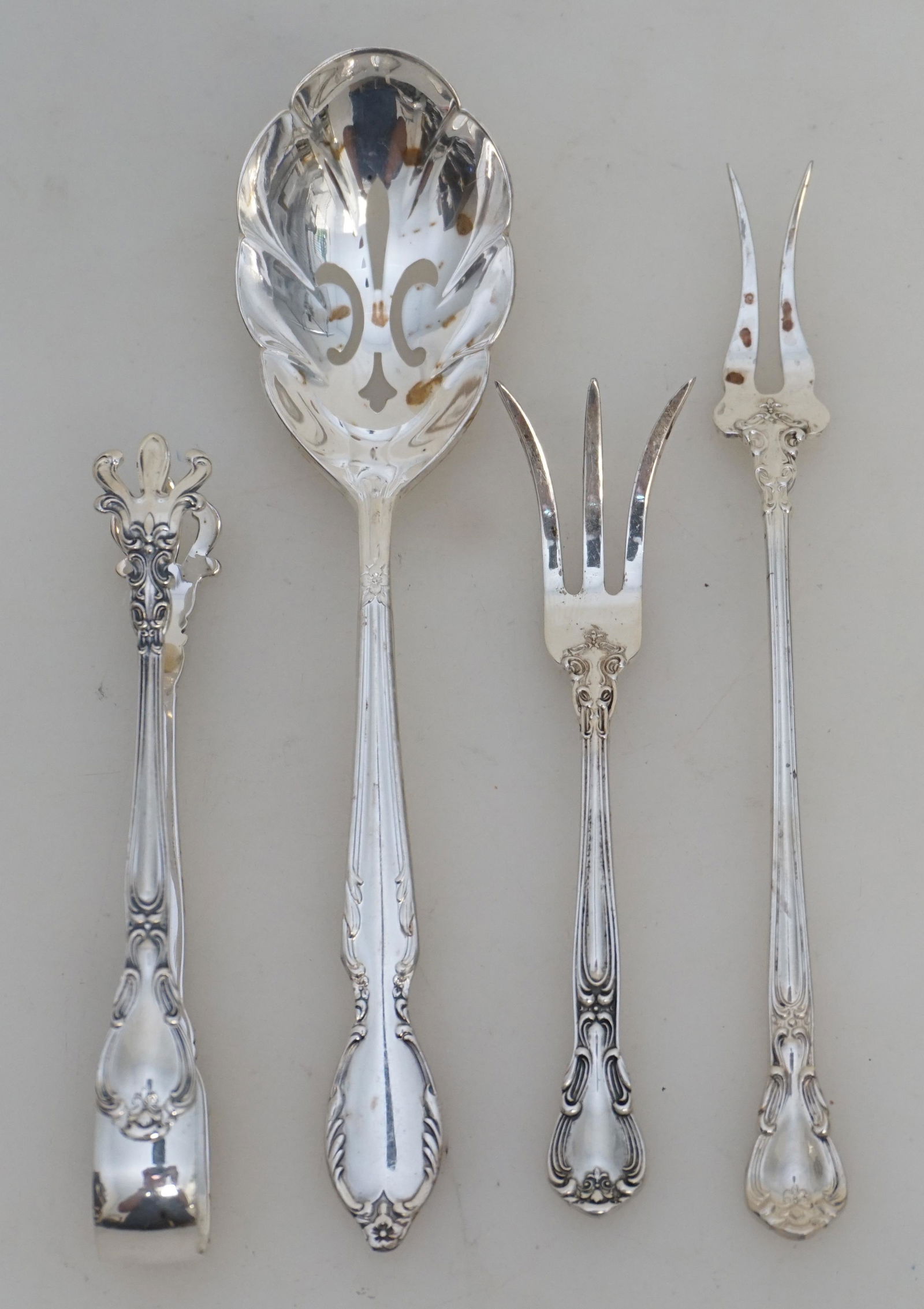 3 PC STERLING + 1 SILVERPLATE (1 of 7)