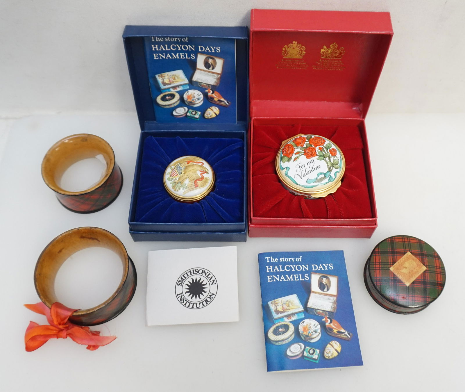 5 pc TARTAN WARE & HALCYON DAYS (1 of 7)