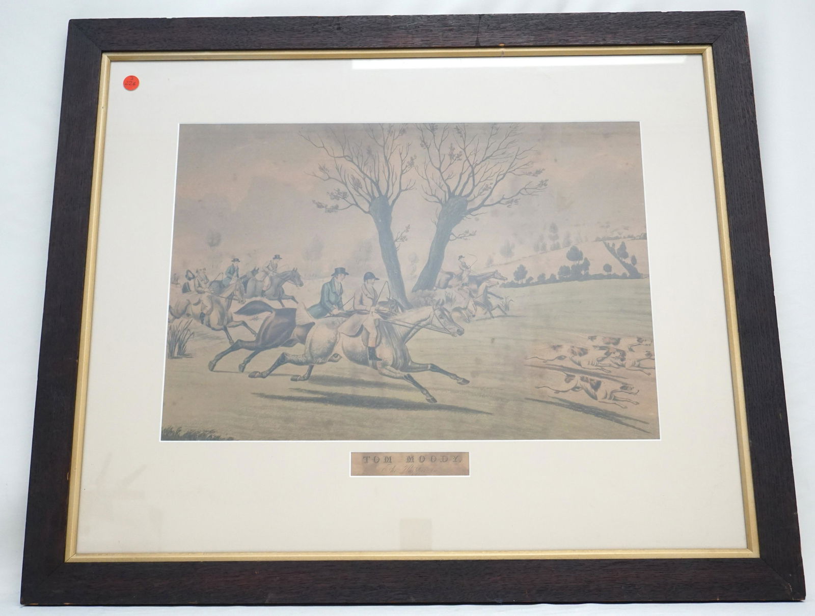 ANTIQUE TOM MOODY ENGRAVING (1 of 6)