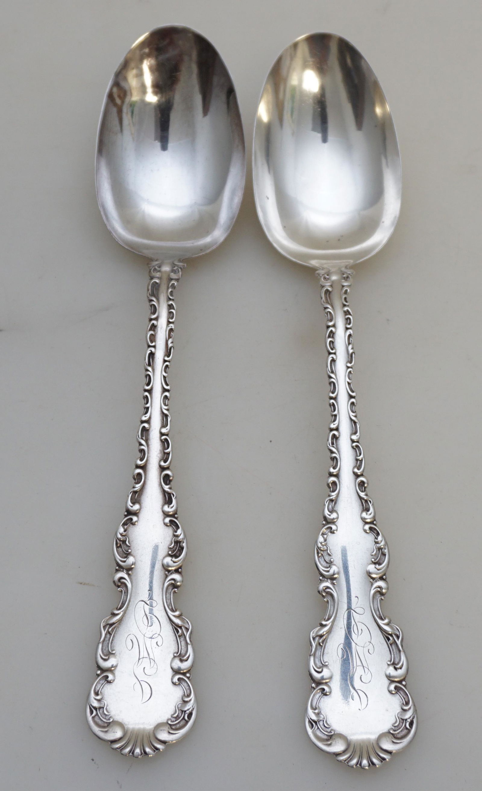 2 WHITING STERLING SERVING SPOONS (1 of 5)