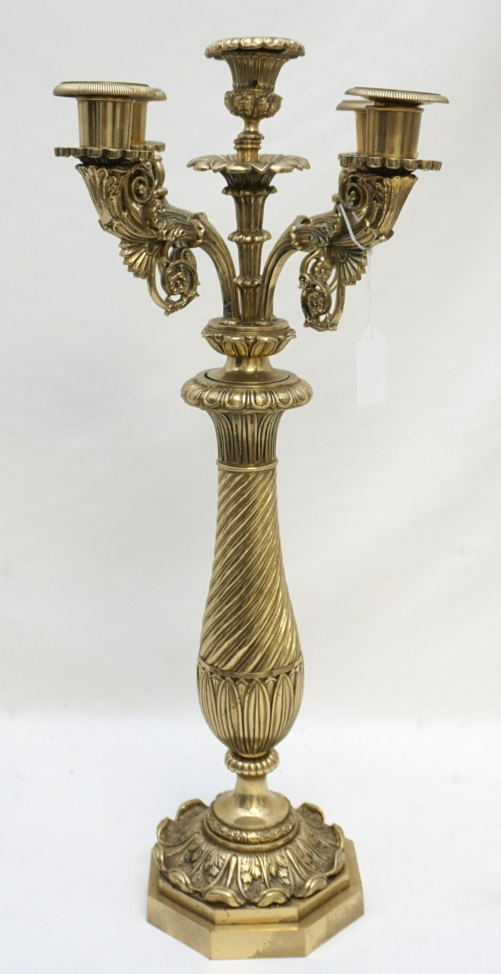 LARGE GILDED CANDELABRA (1 of 8)