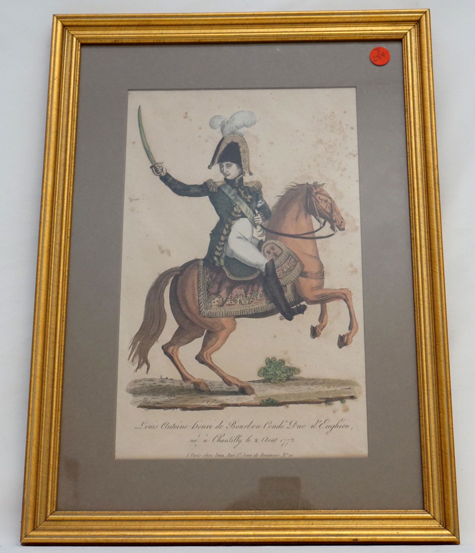 19th c AQUATINT ENGRAVING (1 of 7)