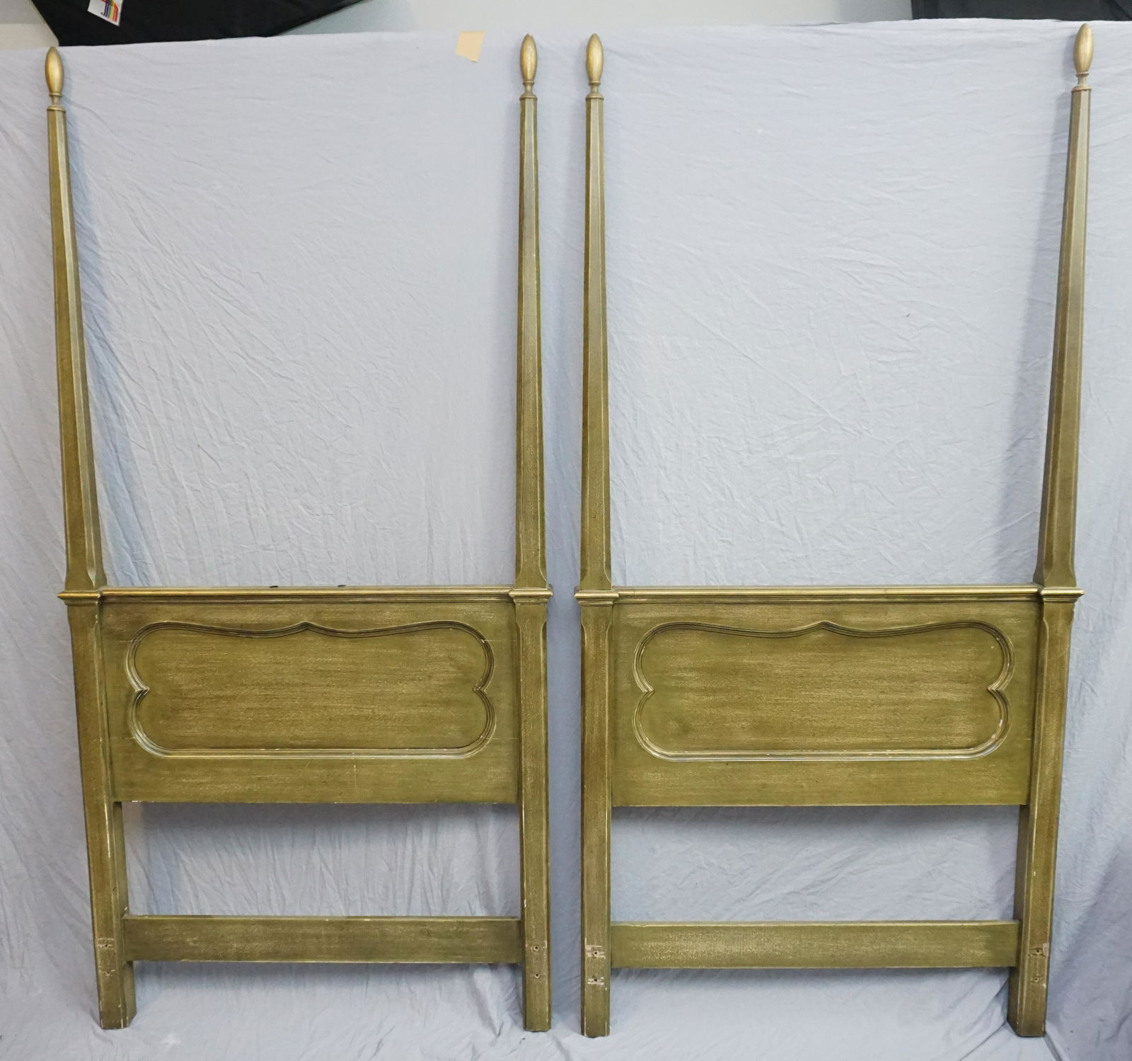 BAKER PAIR OF TWIN HEADBOARDS (1 of 5)