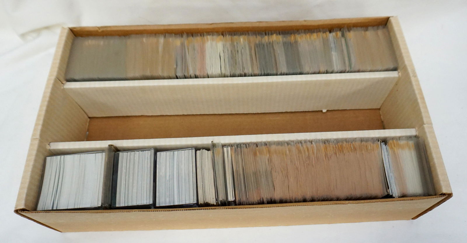 90's HOCKEY TOPPS, UPPER DECK, O-PEE CHEE HOCKEY CARDS: 1990-1992 hockey cards. Topps, Upper Deck, O-pee- chee, Score & more. New old stock, several sets not checked for accuracy. Total weight 8.2 lbs. Great for collectors or re-sellers. In house shipping