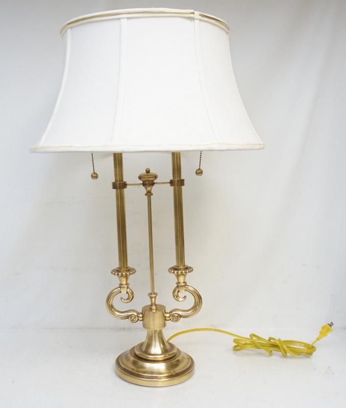 VINTAGE STIFFEL BRASS TABLE LAMP (1 of 7)