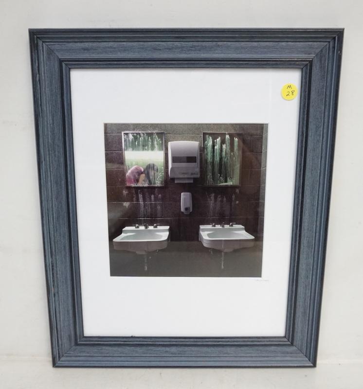 LOLLY KOON FRAMED PHOTOGRAPH: Framed Lolly Koon (Charleston, b. 1981) Photograph. Signed and dated 2001. Professionally Framed and Matted. Image sight 15"x16".In frame measures 14 1/4"x17""x1". Weight 2 pds 3 oz. PROVENANCE: A Pri