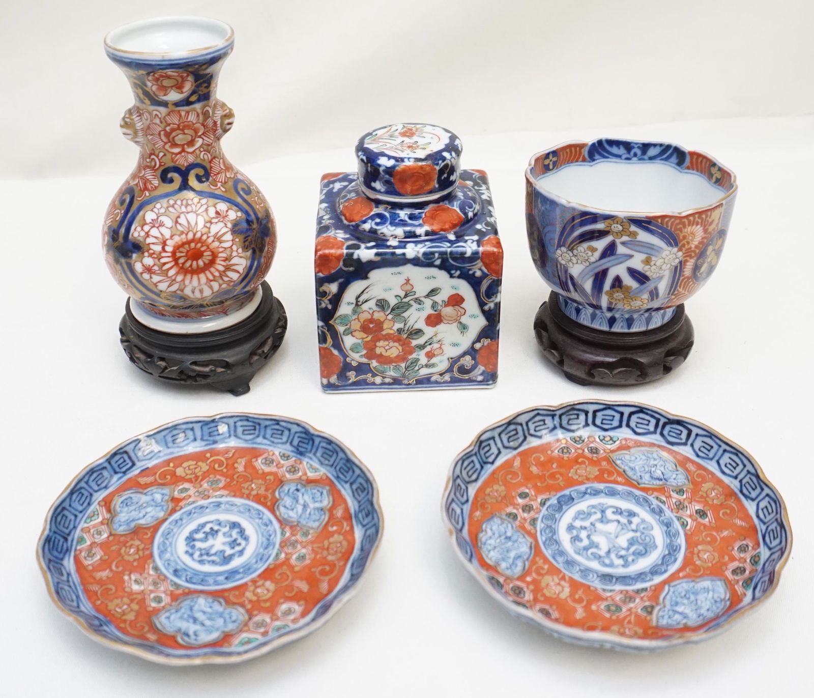 5 pc CHINESE EXPORT & JAPANESE PORCELAIN (1 of 6)