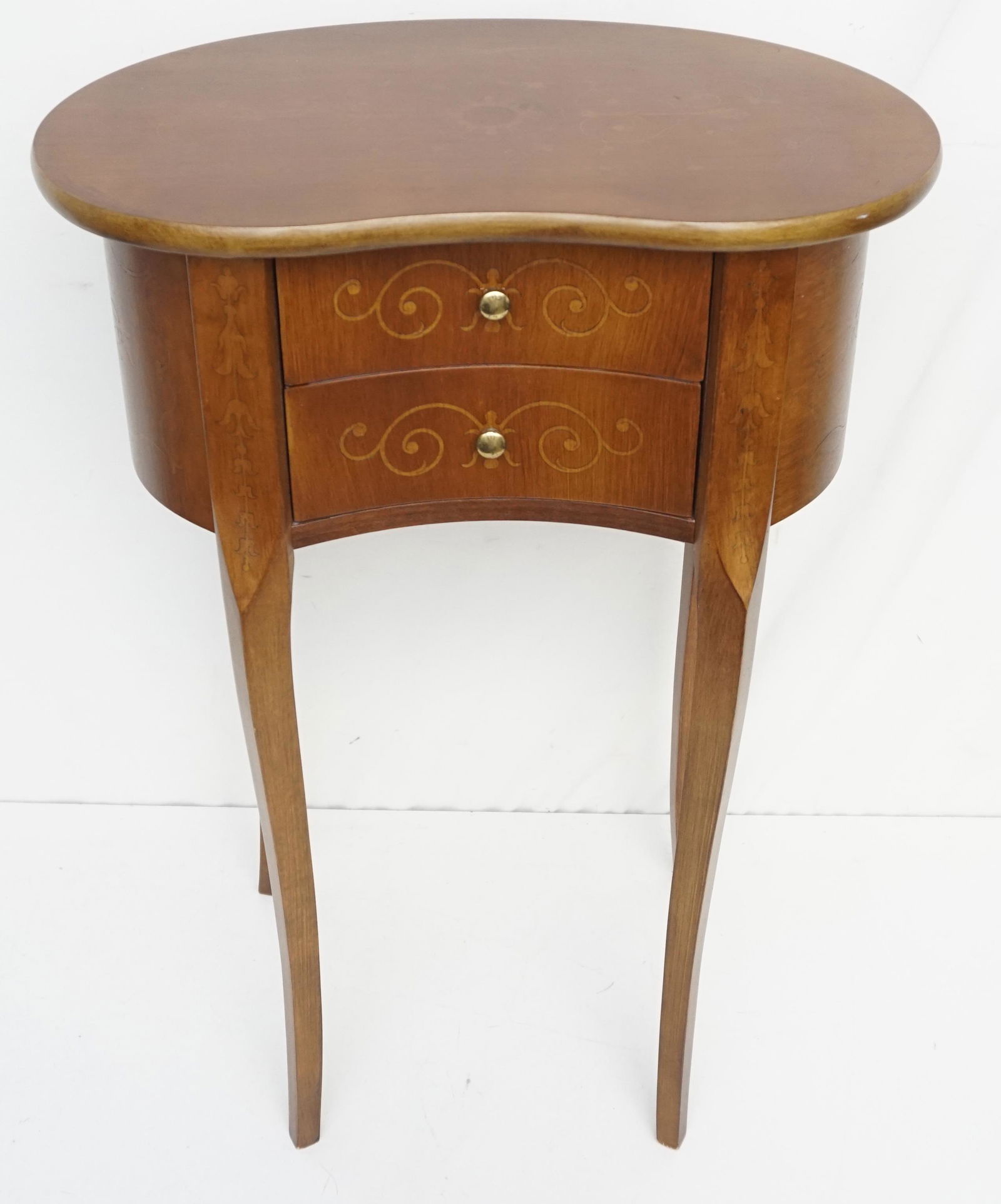 ITALIAN INLAID SIDE TABLE (1 of 11)
