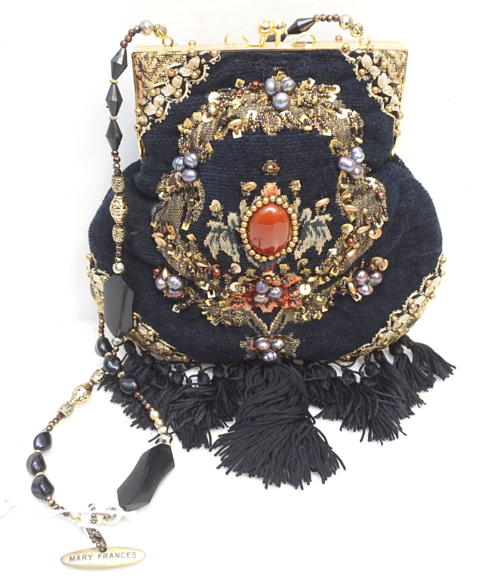 MARY FRANCES BEADED & EMBELLISHED BAG (1 of 4)