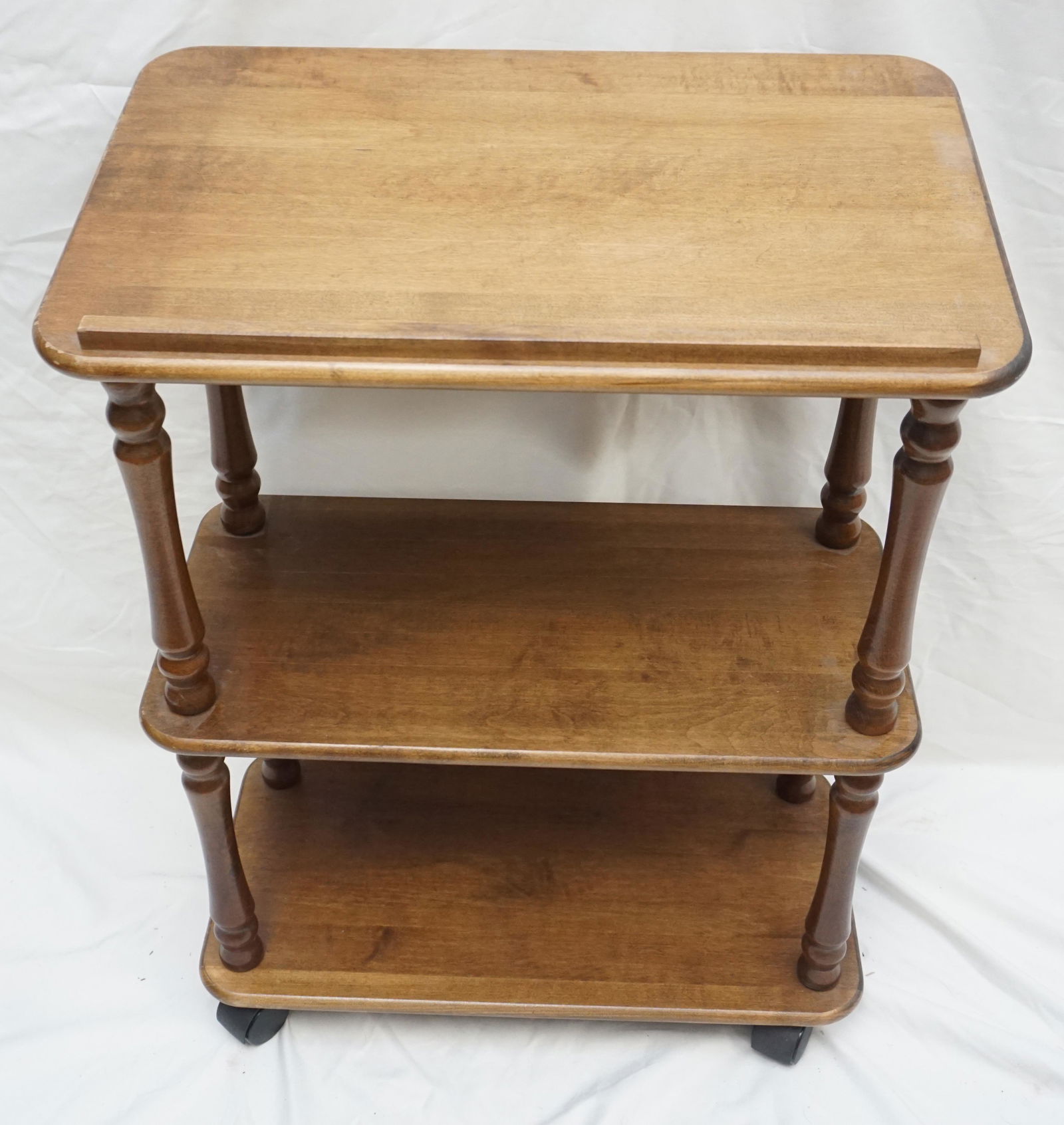 VINTAGE WALNUT LIBRARY BOOKSTAND (1 of 7)