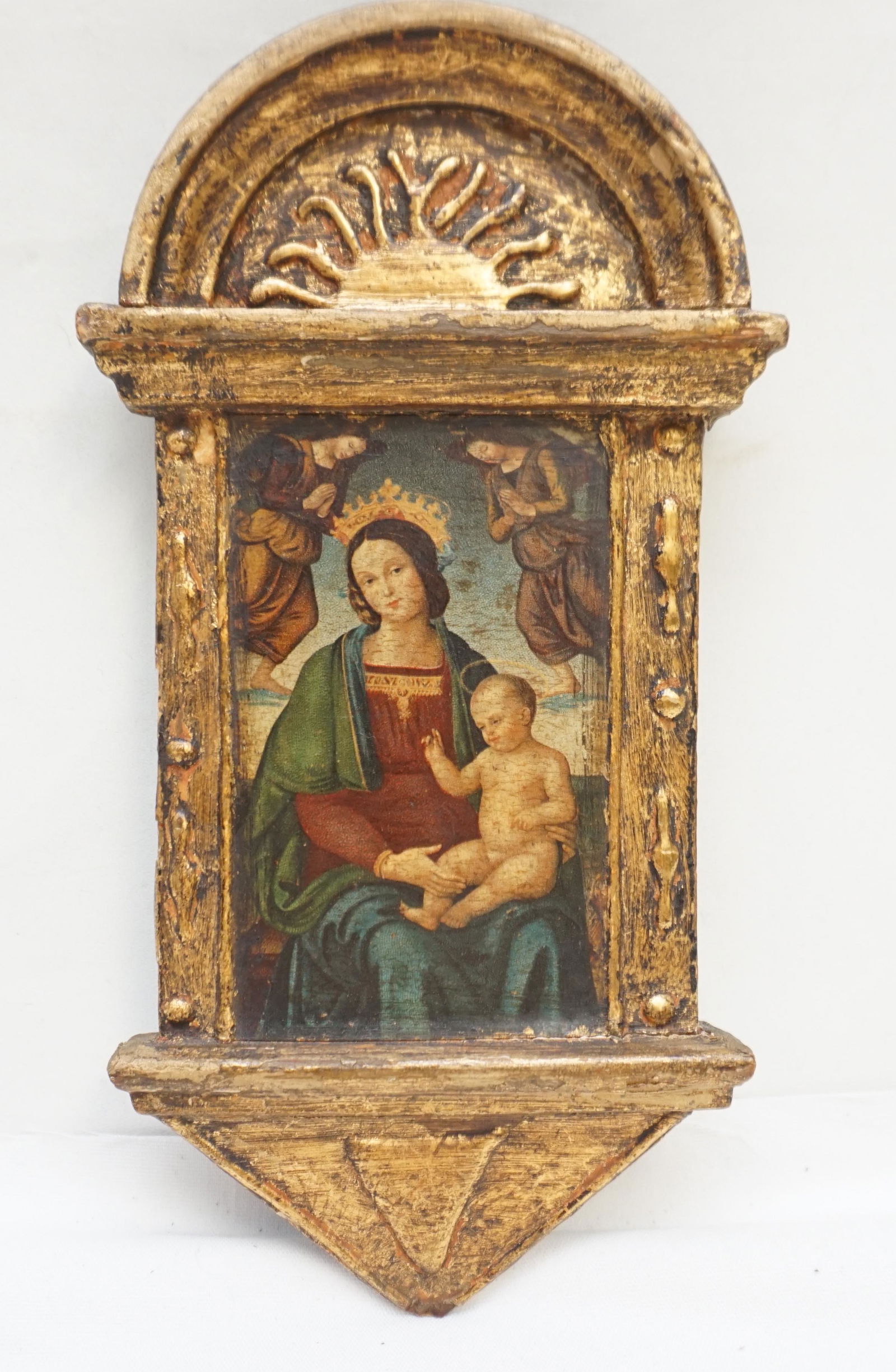 ANTIQUE ITALIAN FLORENTINE ICON (1 of 6)