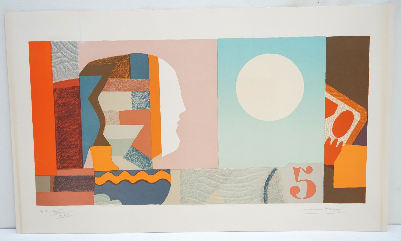 MAX PAPART, FRENCH (1911 - 1994) MIXED MEDIA (1 of 7)