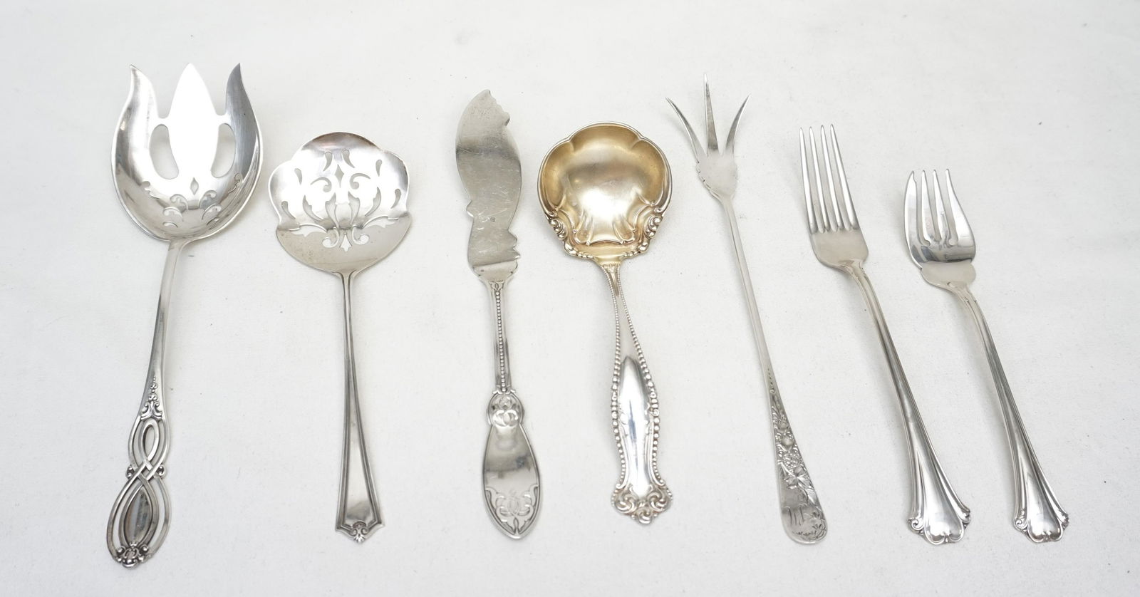 7 pc STERLING SILVER SERVING ITEMS (1 of 5)