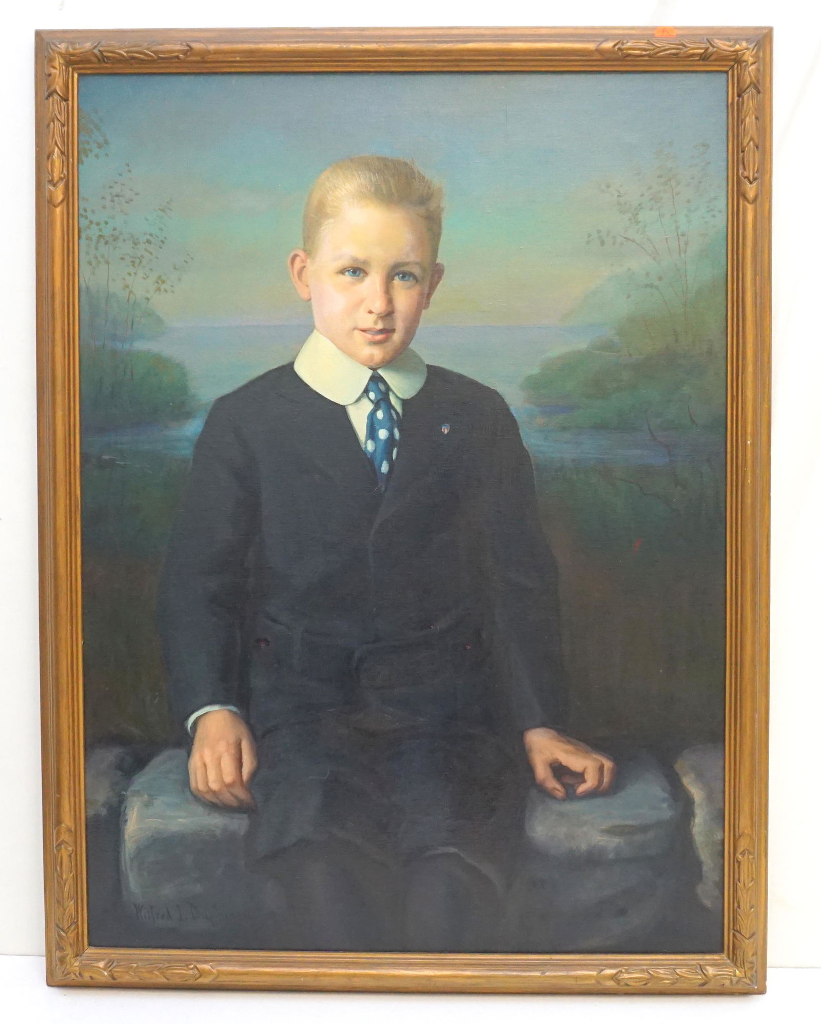 WILIFRED ISRAEL DUPHINEY (1884-1960) PORTRAIT OF A (1 of 7)