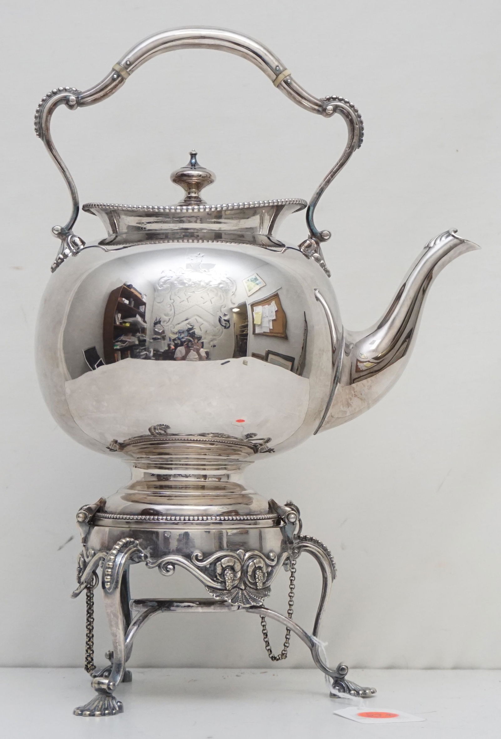 19TH C. CHRISTOPHER DRESSER SILVERPLATE FOR HUKIN & (1 of 11)