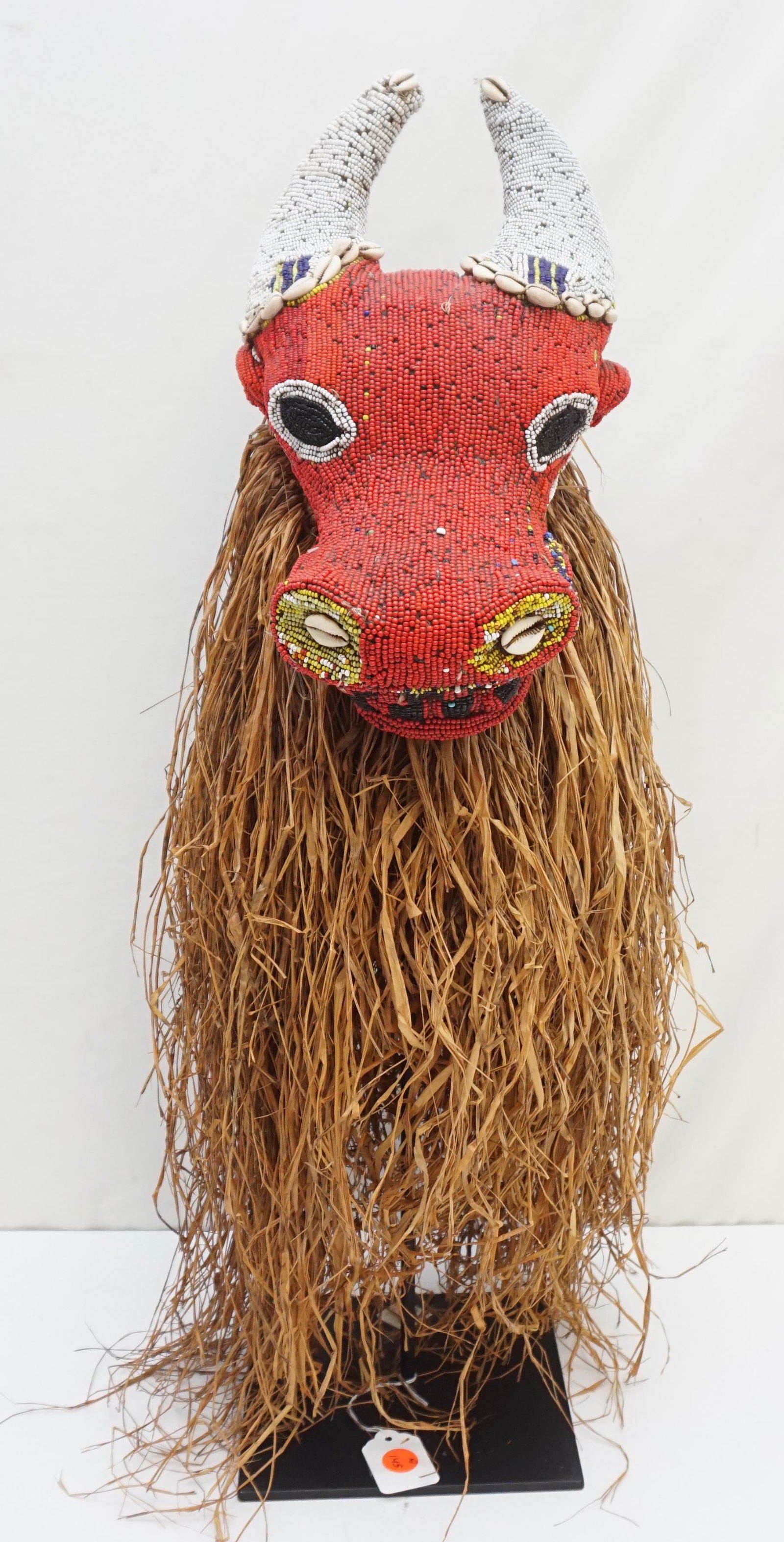 BAMILEKE CAMEROON WATER BUFFALO MASK (1 of 10)