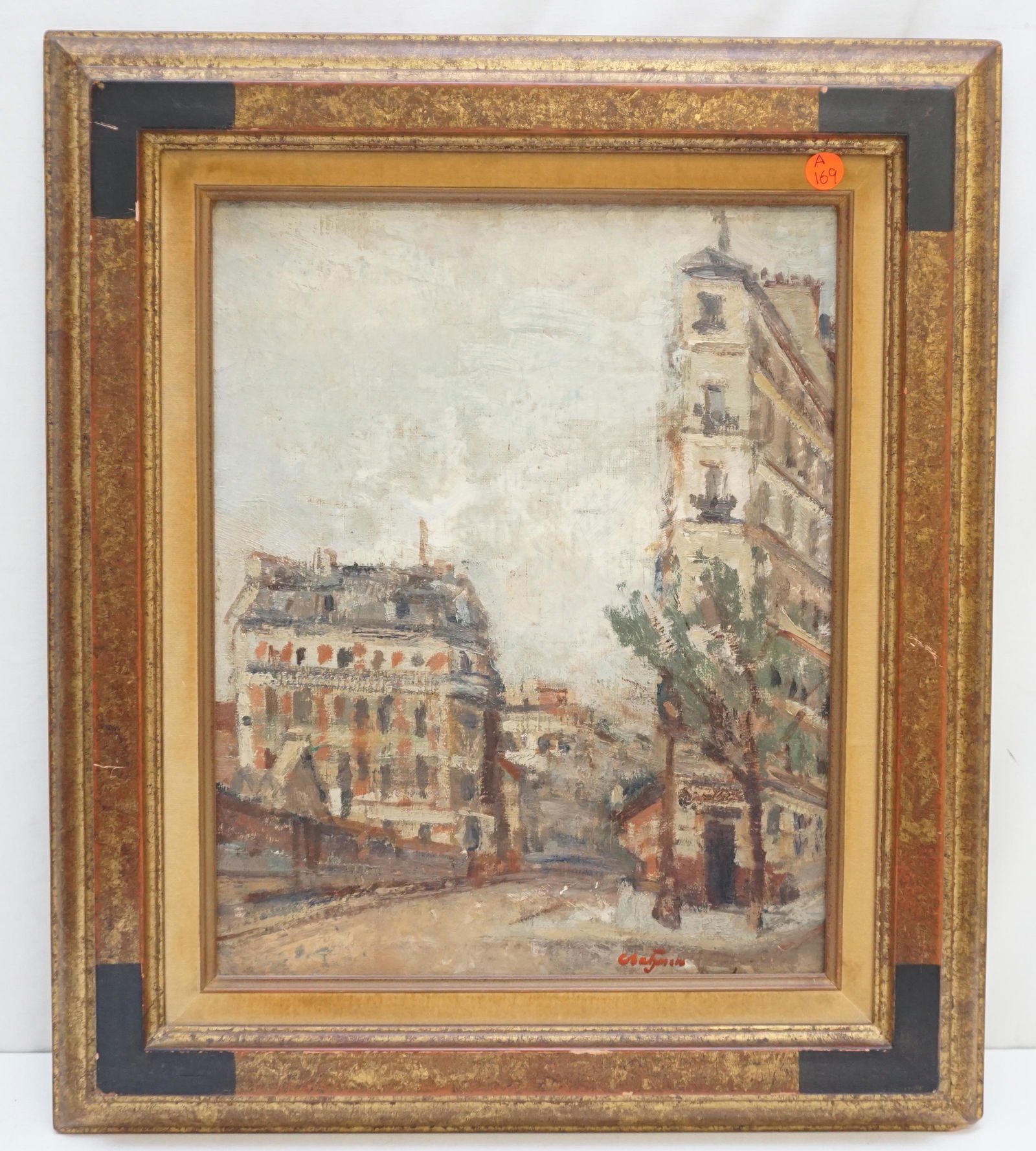 POST IMPRESSIONIST RUE DE PARIS O/C (1 of 6)