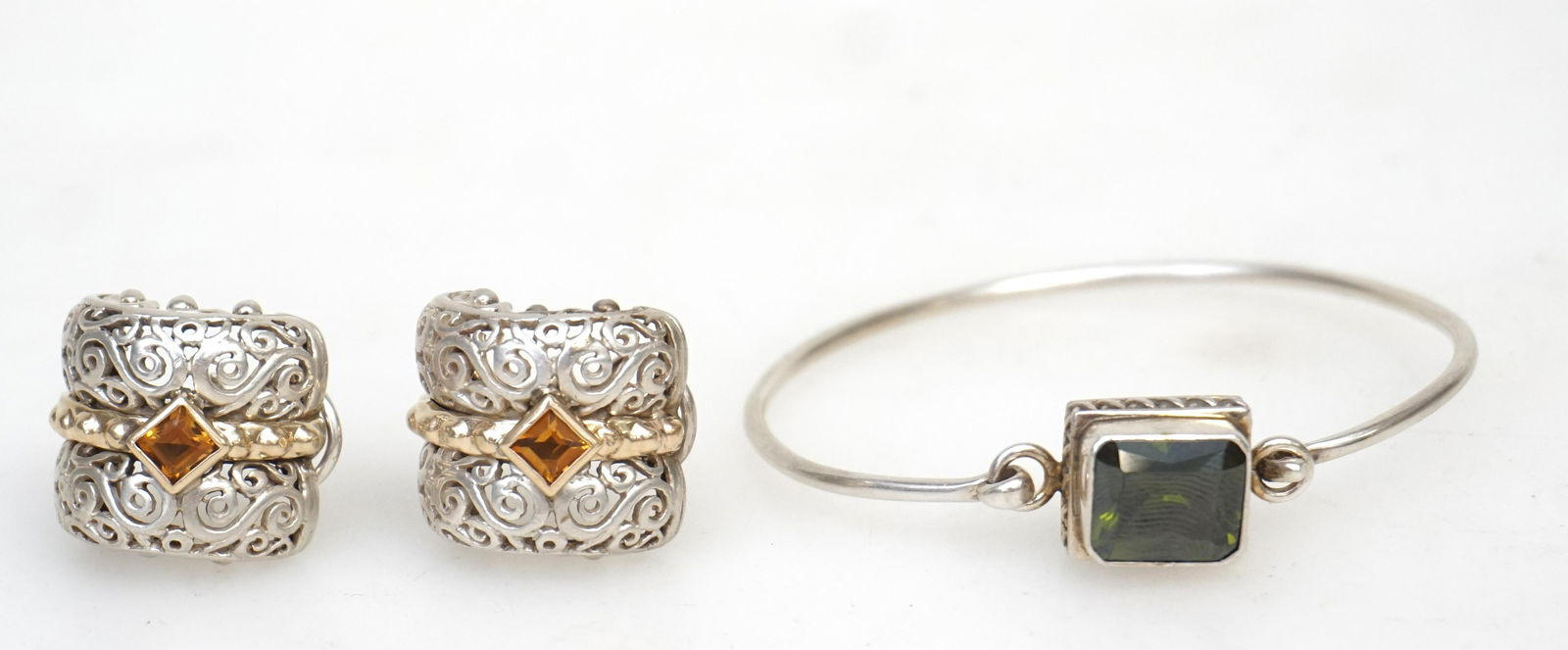 2 pc STERLING & 14K ALWAND VAHAN + OTHER (1 of 7)