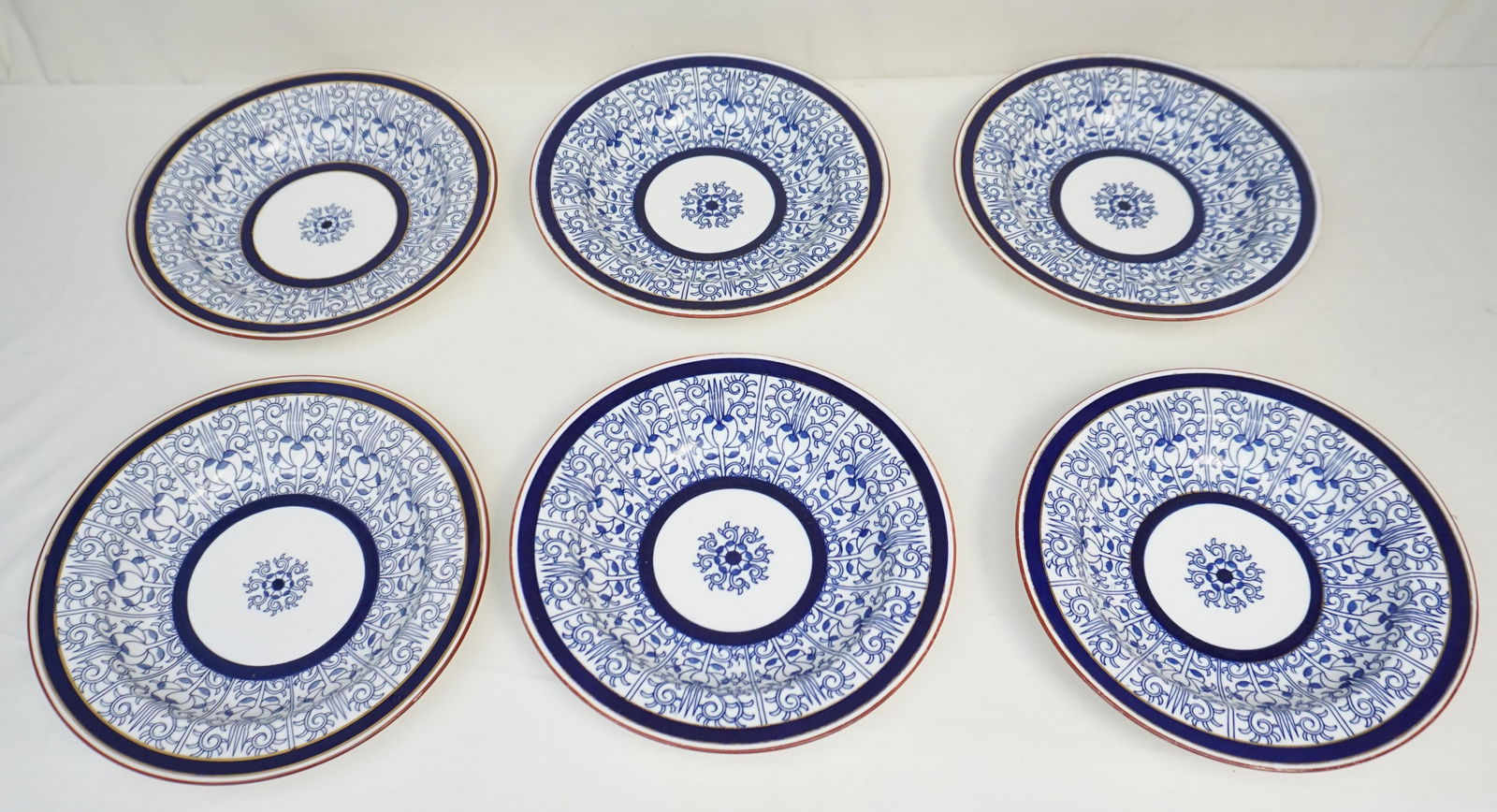 6 ROYAL WORCESTER LILY BOWLS (1 of 7)