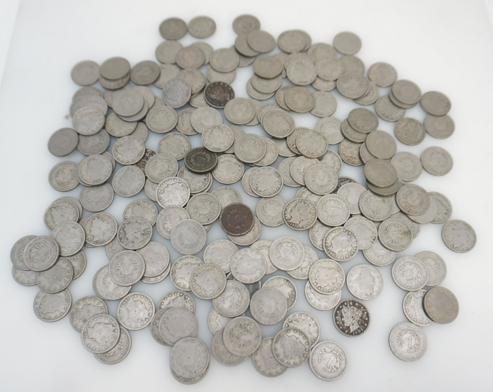 190 1883â€“1912 LIBERTY HEAD NICKELS (1 of 6)