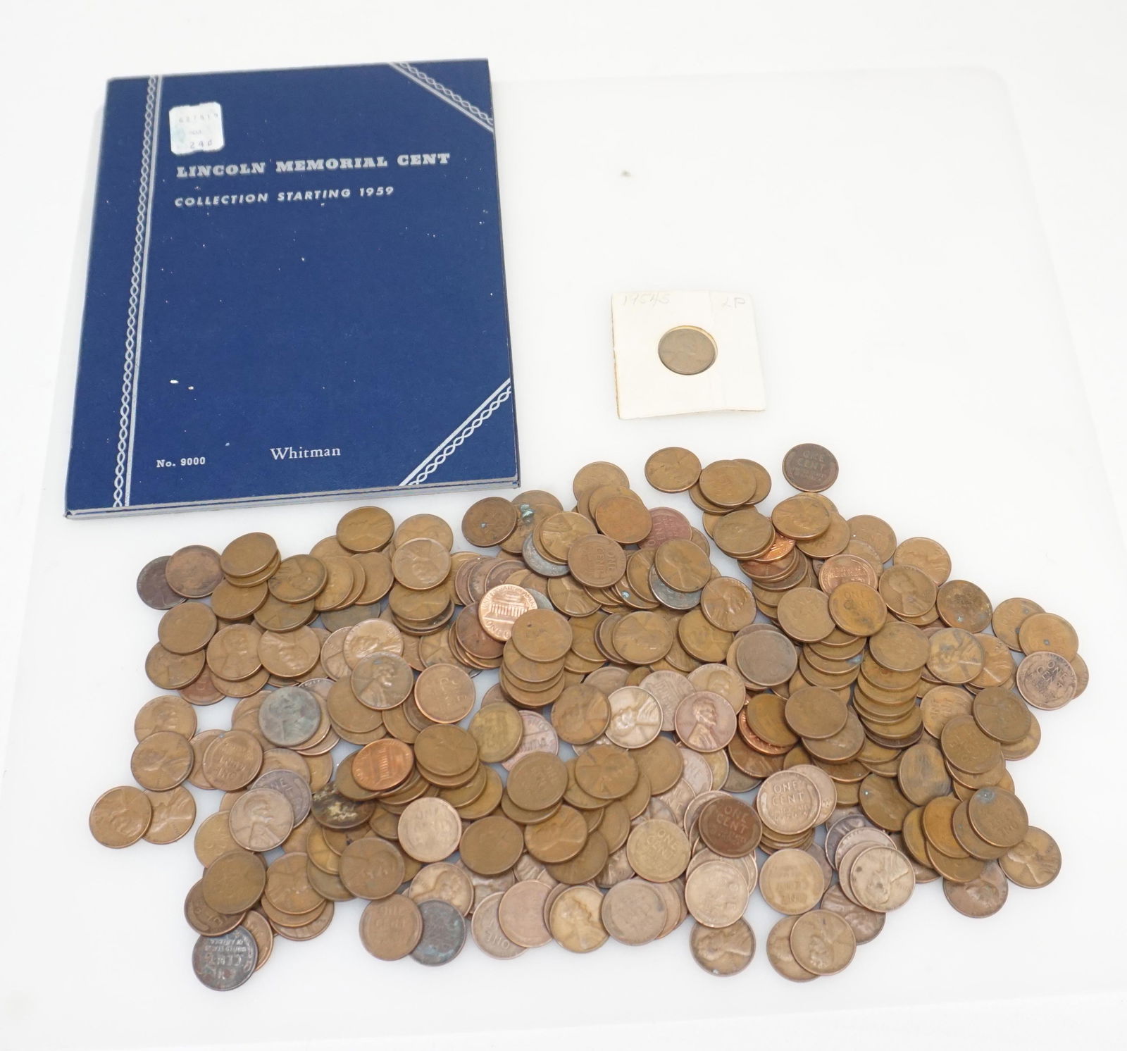 LARGE GROUP LINCOLN CENTS WHEAT BACK (1 of 4)