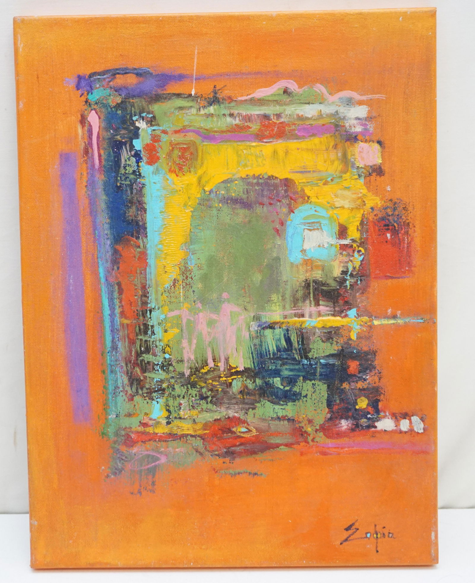 CONTEMPORARY ABSTRACT "ETEROCLITE" SOPHIA (1 of 5)