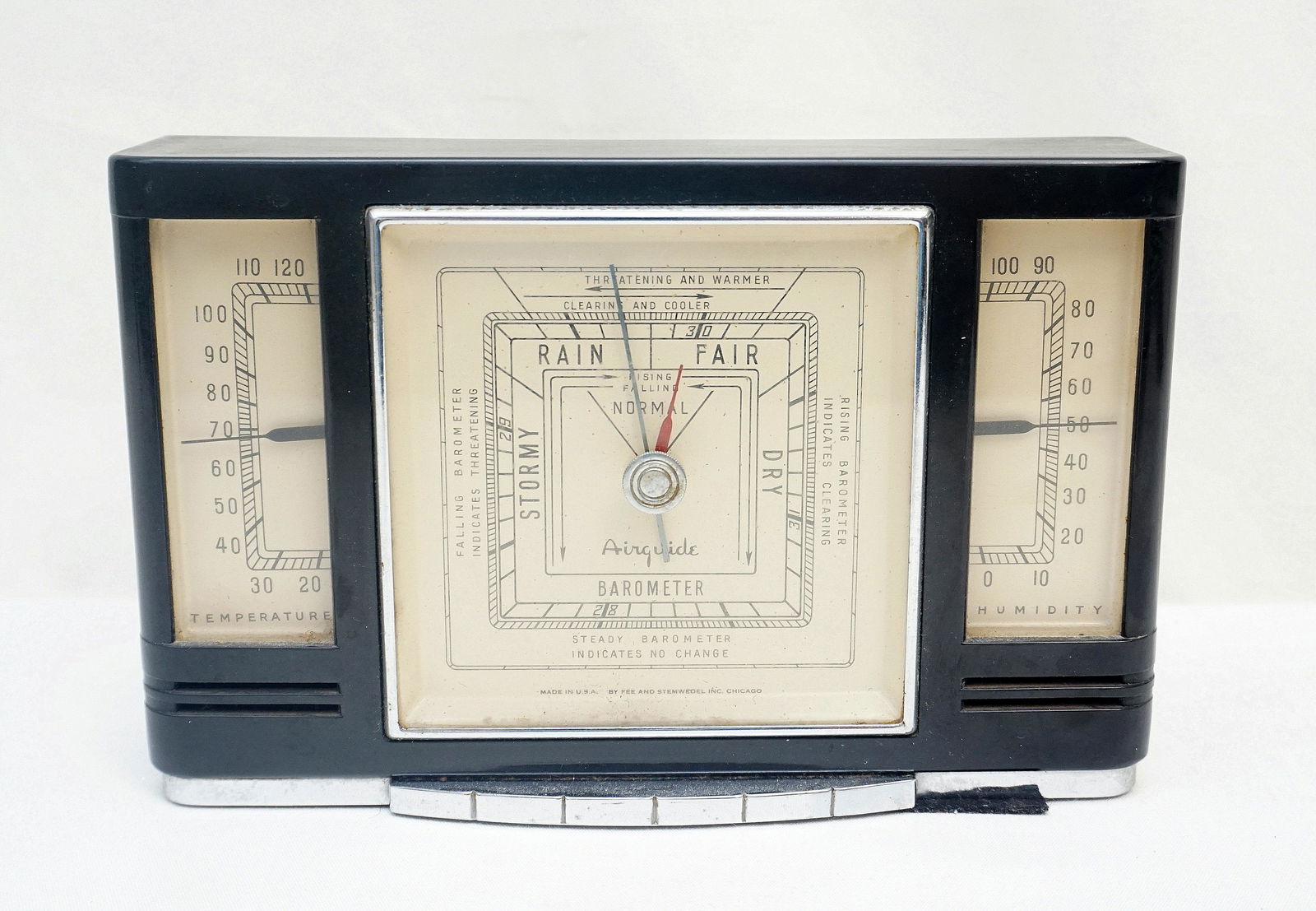 ART DECO FEE AND STEMWEDEL BAROMETER (1 of 9)