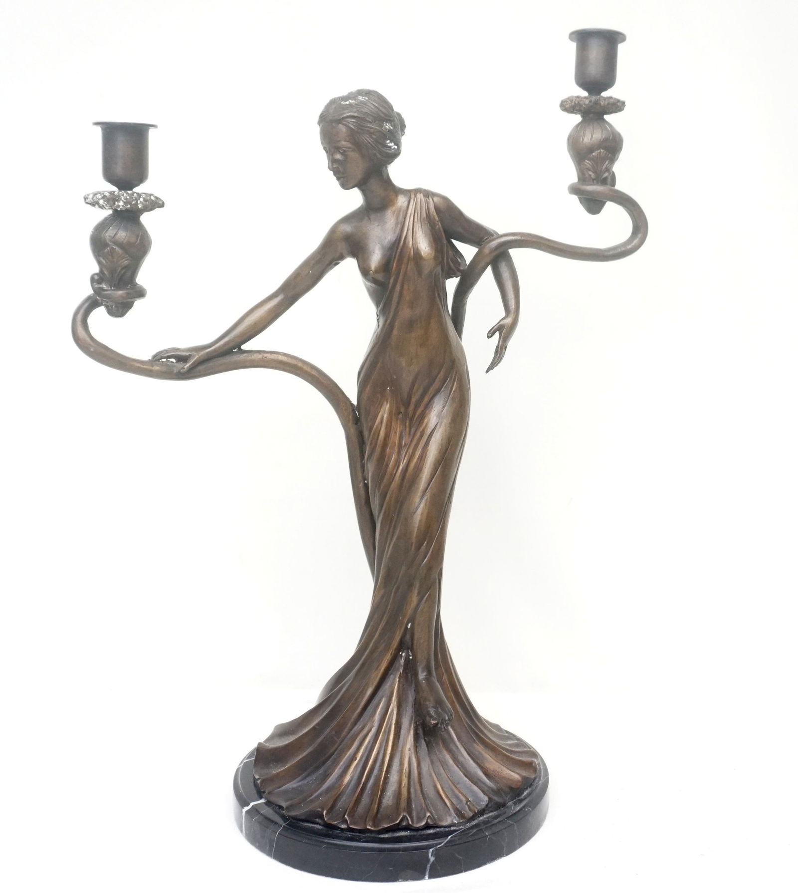 LOUIS ERNEST BARRIAS BRONZE SCULPTURE (1 of 9)