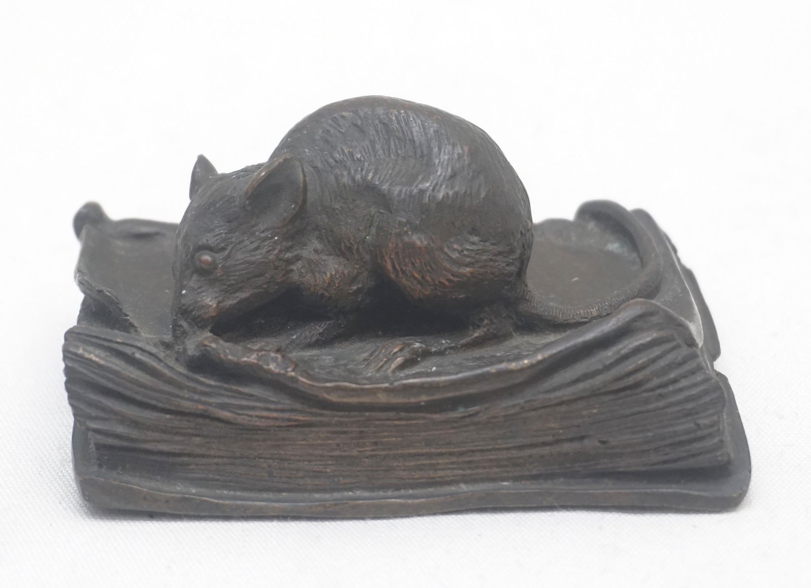 ANTIQUE FRENCH BRONZE PAPERWEIGHT (1 of 8)