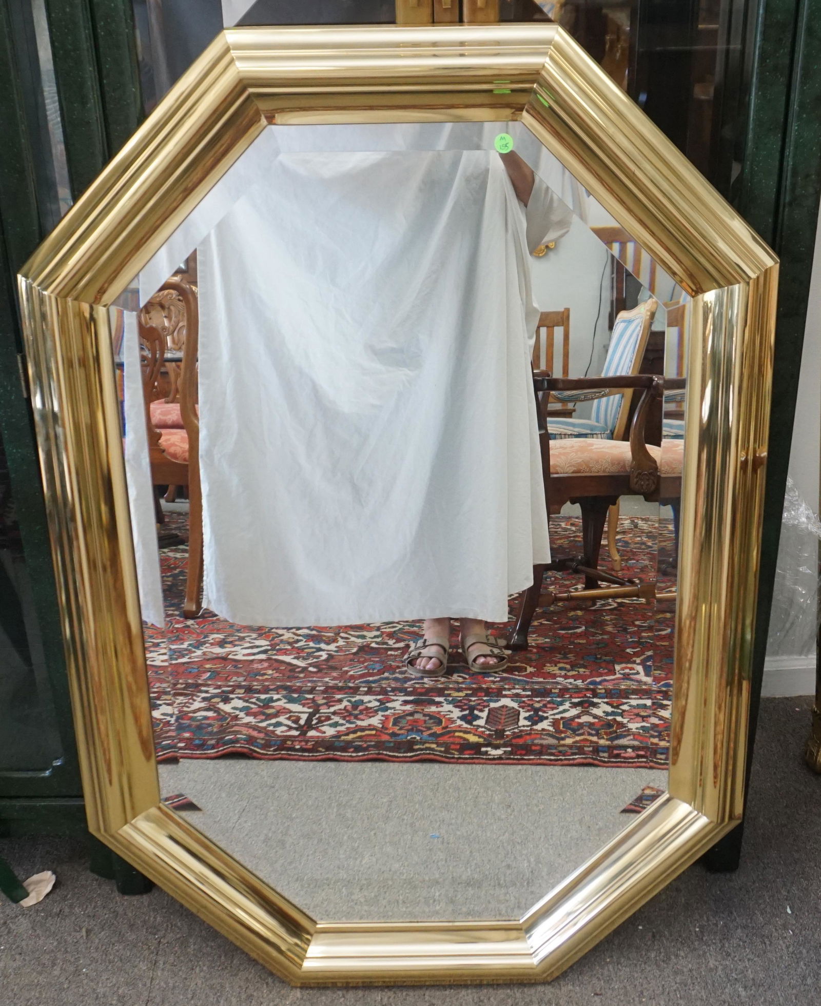LA BARGE OCTOGON BEVELED MIRROR (1 of 4)