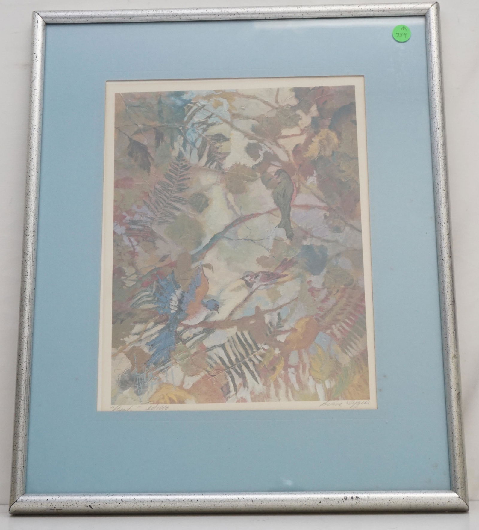 BIRDS CONTEMPORARY FRAMED PRINT (1 of 6)