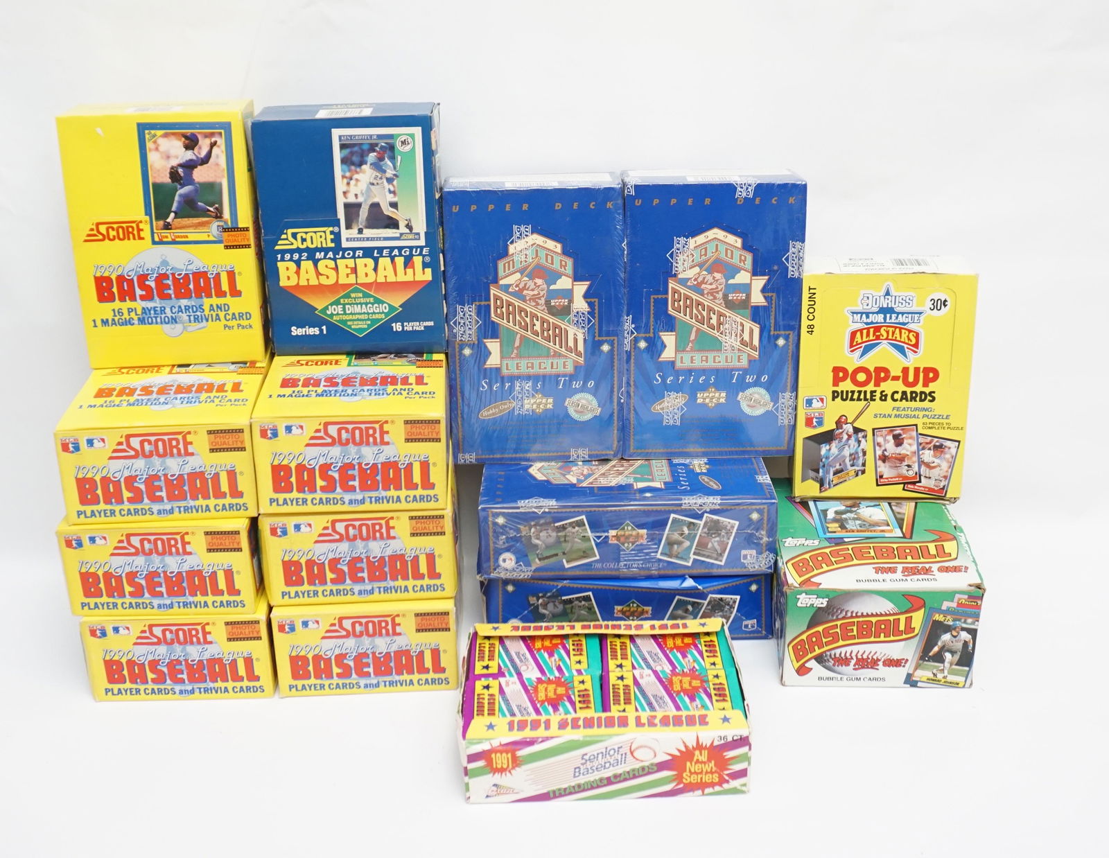 1990-1993 MAJOR LEAGUE BASEBALL COLLECTOR CARDS . DEREK (1 of 10)